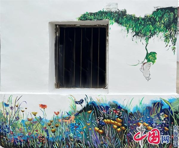 一笔一画绘乡风——宜兴丁蜀镇塍里村墙绘为美丽乡村加“油”添“彩”(图3)