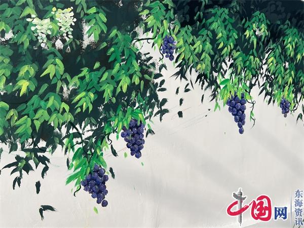 一笔一画绘乡风——宜兴丁蜀镇塍里村墙绘为美丽乡村加“油”添“彩”(图4)