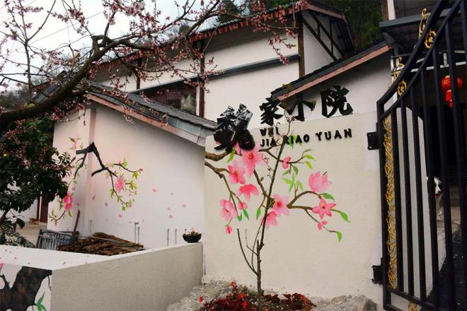 桃花荟·春光好 桃花墙上“开”!龙泉山农家院落美如“画”(图3) 桃花荟·春光好 桃花墙上“开”!龙泉山农家院落美如“画”(图3)