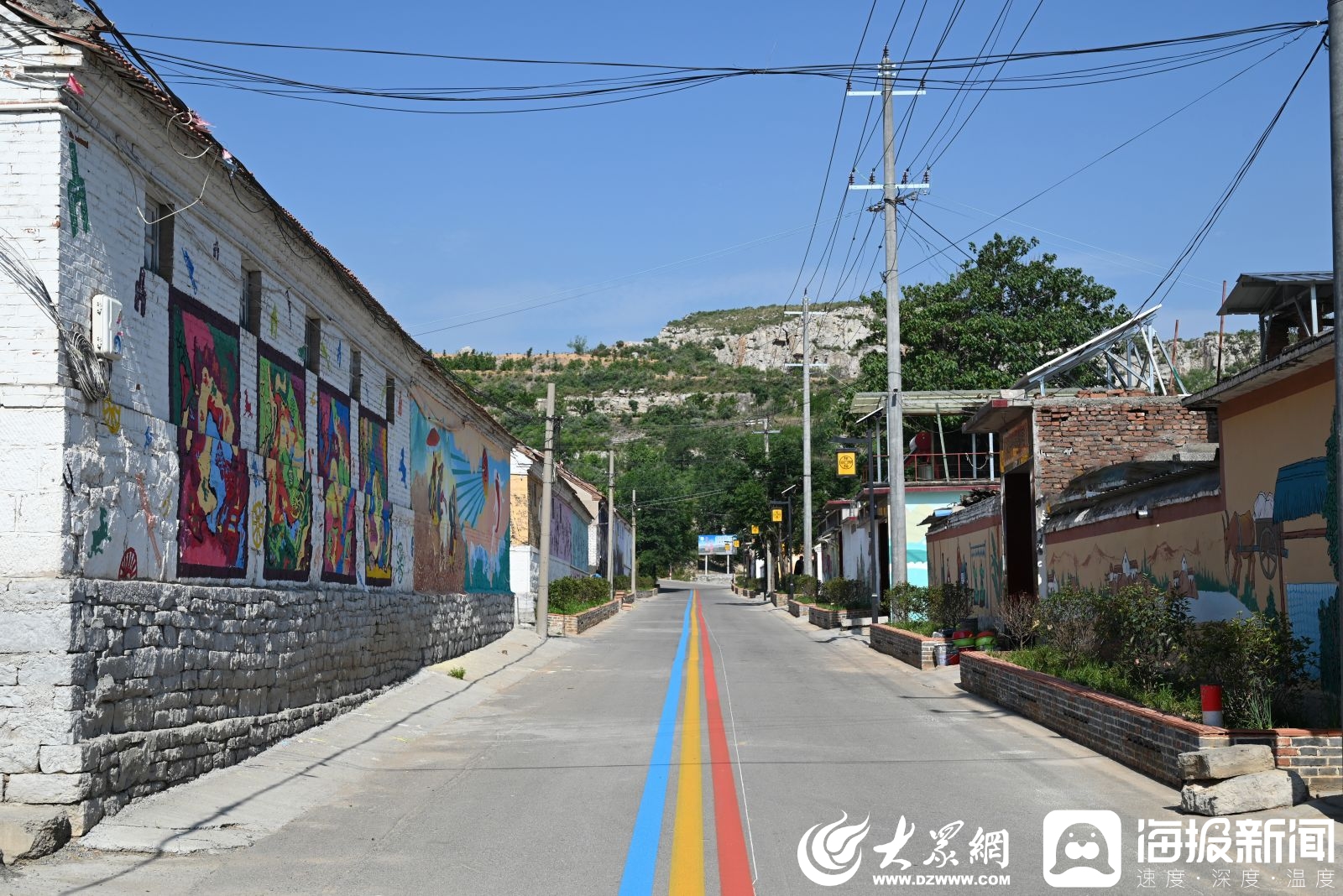 青州市邵庄镇:多彩墙绘 点“靓”美丽新村(图2) 青州市邵庄镇:多彩墙绘 点“靓”美丽新村(图2)