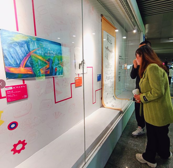 这么多免费美展地铁站里就能欣赏！(图5)