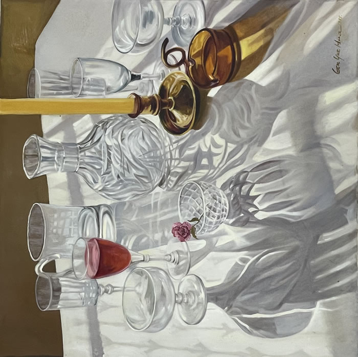 顾月华上海油画展即将启幕(图3) 顾月华上海油画展即将启幕(图3)