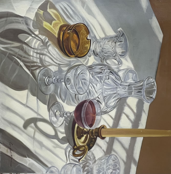 顾月华上海油画展即将启幕(图2) 顾月华上海油画展即将启幕(图2)
