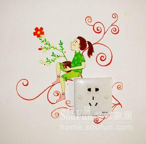 22图展示手绘墙的奥秘 演绎个性私人标记(组图)(图4)
