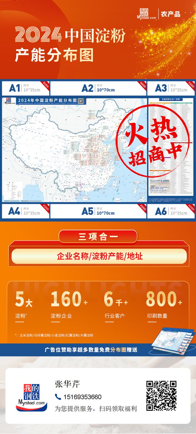 2024年中国玉米深加工、中国淀粉产能分布图广告位招商开始啦!(图2) 2024年中国玉米深加工、中国淀粉产能分布图广告位招商开始啦!(图2)