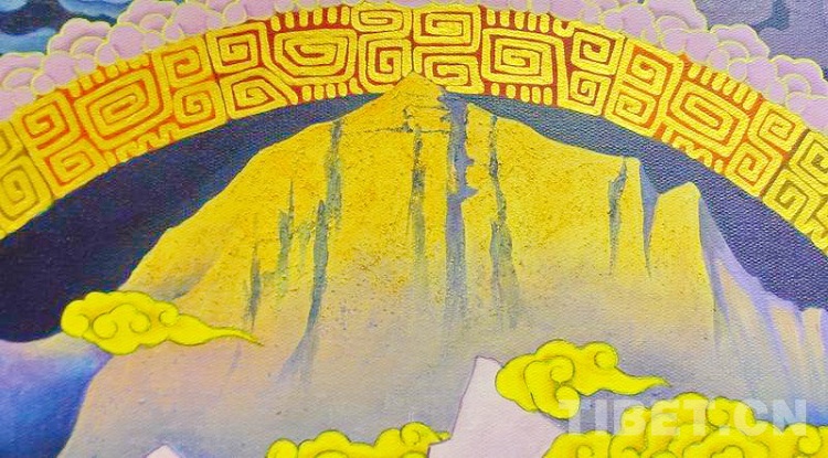 画家叶星生与人民大会堂壁画《珠峰叠彩》的故事(图7) 画家叶星生与人民大会堂壁画《珠峰叠彩》的故事(图7)