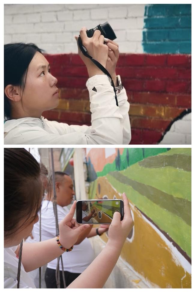 艺术绘乡村 镜头锁温情 ——南艺学子赴山西原平开展暑期社会实践(图3) 艺术绘乡村 镜头锁温情 ——南艺学子赴山西原平开展暑期社会实践(图3)