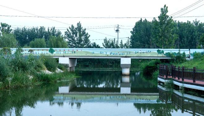 文明落在细微处丨海河镇：一墙一画一风景一隅一绘一文明(图3)
