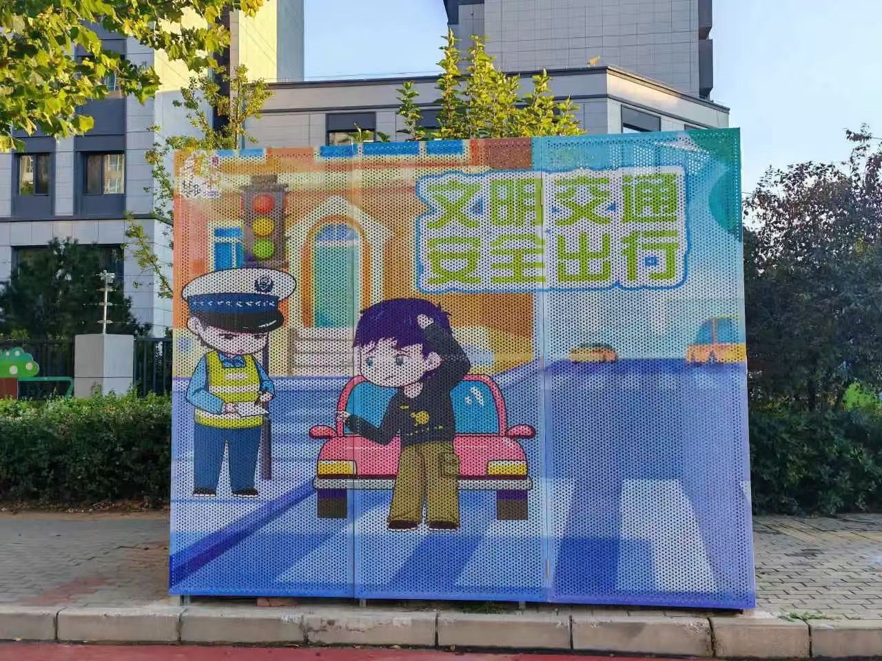 黄村镇变电箱“换装”成功街头艺术新景点亮大兴(图3)