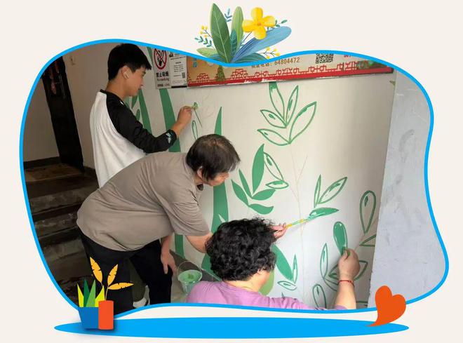 TA们让楼道焕新生(图6) TA们让楼道焕新生(图6)