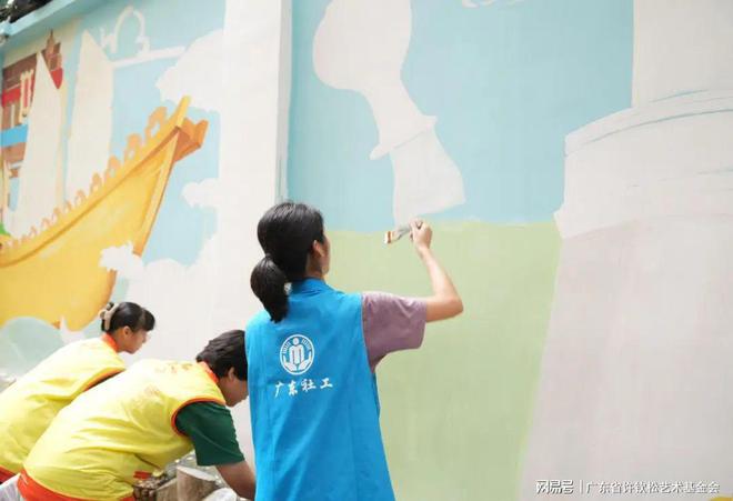 许钦松艺术基金会携手光塔街怡乐里社区开展海丝主题墙绘活动(图3)