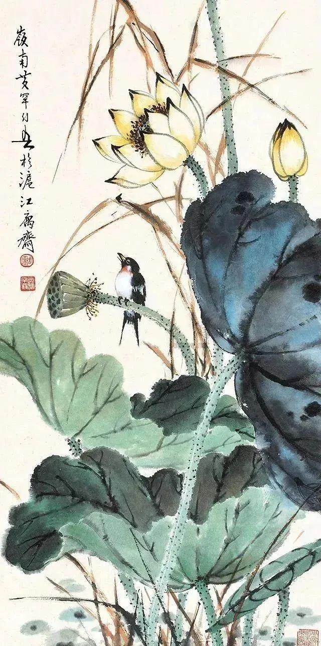 赵少昂的残荷之美(图7) 赵少昂的残荷之美(图7)