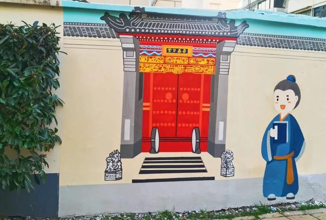 彩绘墙再现南春华堂居民共绘美好家园(图3) 彩绘墙再现南春华堂居民共绘美好家园(图3)